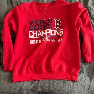 Red Boston Red Sox 2018 World Series Champions Sweatshirt